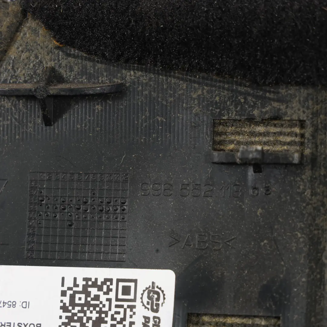 Consola Central Cubierta Panel Izquierdo para Porsche Boxster 986 con número de pieza 99655211302 Porsche Boxster 986 Consola Central Cubierta Panel Izquierdo - SKU 99655211302 - Número de pieza 99655211302