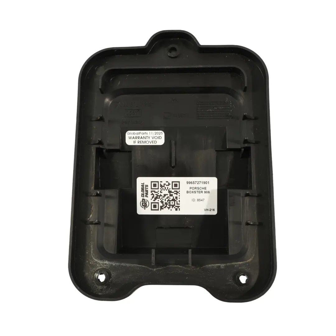 Porsche Boxster 986 Osłona Filtra Powietrza Panel Czarny - SKU 99657271901 - Numer Części 99657271901
