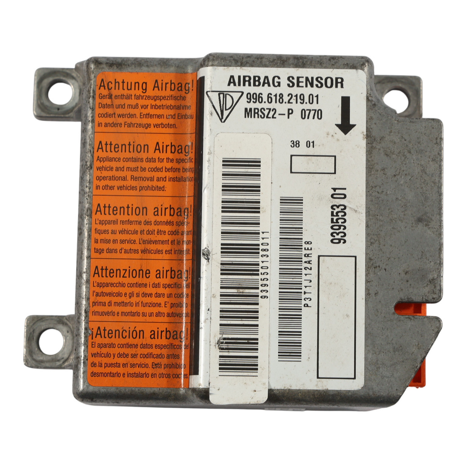 Porsche Boxster 986 Air Module Control Unit ECU 99661821901
