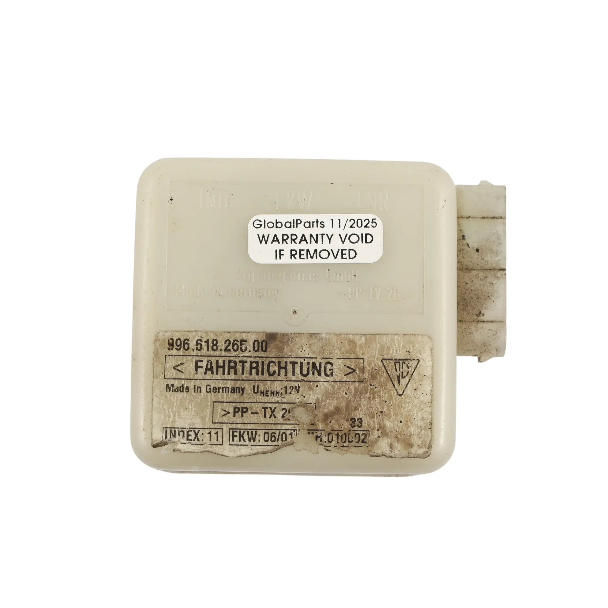 Porsche Boxster 986 Neigungswinkel Sensor Steuergerät Modul 99661826500