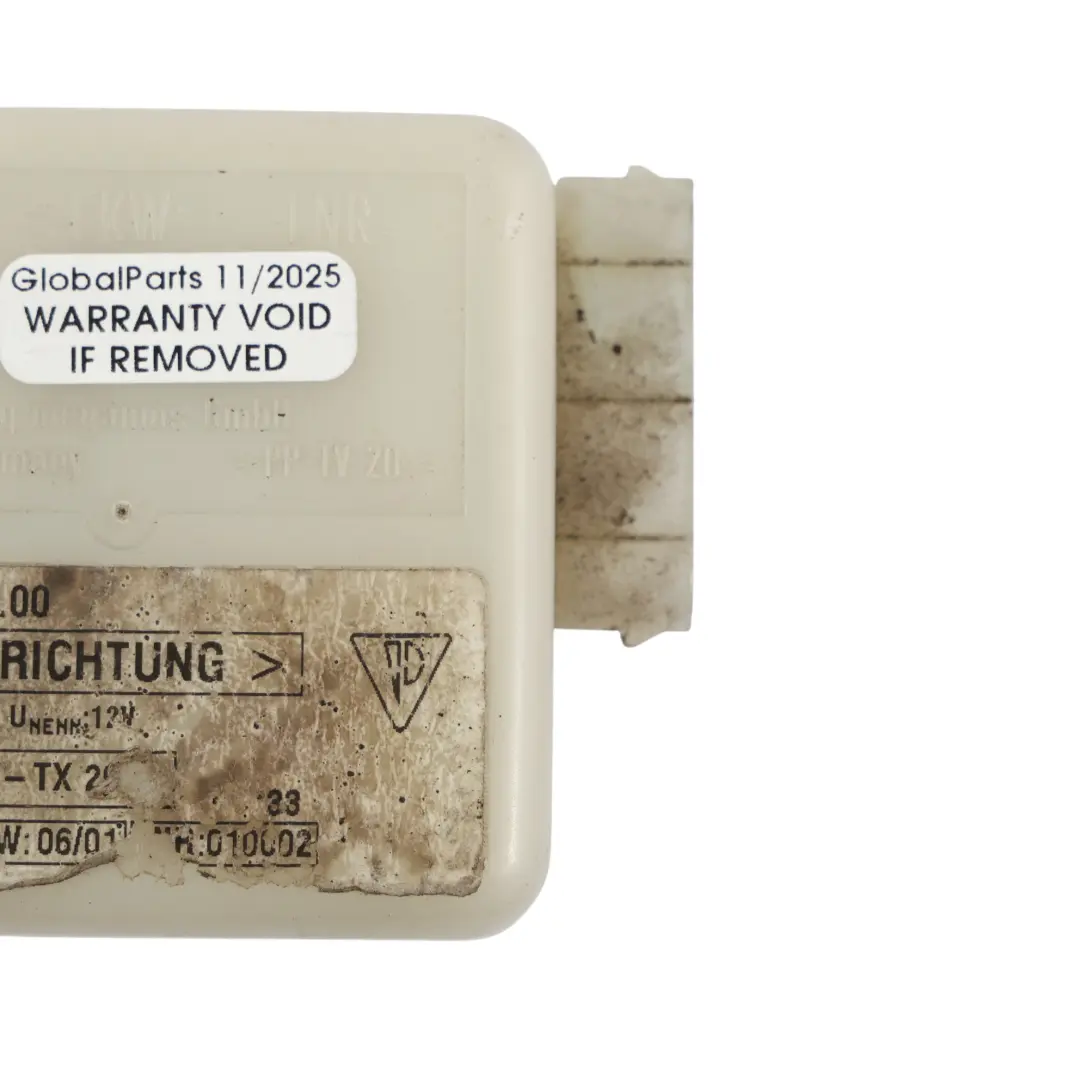 Neigungswinkel Sensor Steuergerät Modul für Porsche Boxster 986 mit Teilenummer 99661826500 Porsche Boxster 986 Neigungswinkel Sensor Steuergerät Modul - SKU 99661826500 - Teilenummer 99661826500