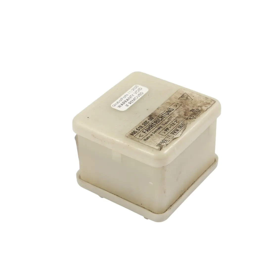 Neigungswinkel Sensor Steuergerät Modul für Porsche Boxster 986 mit Teilenummer 99661826500 Porsche Boxster 986 Neigungswinkel Sensor Steuergerät Modul - SKU 99661826500 - Teilenummer 99661826500