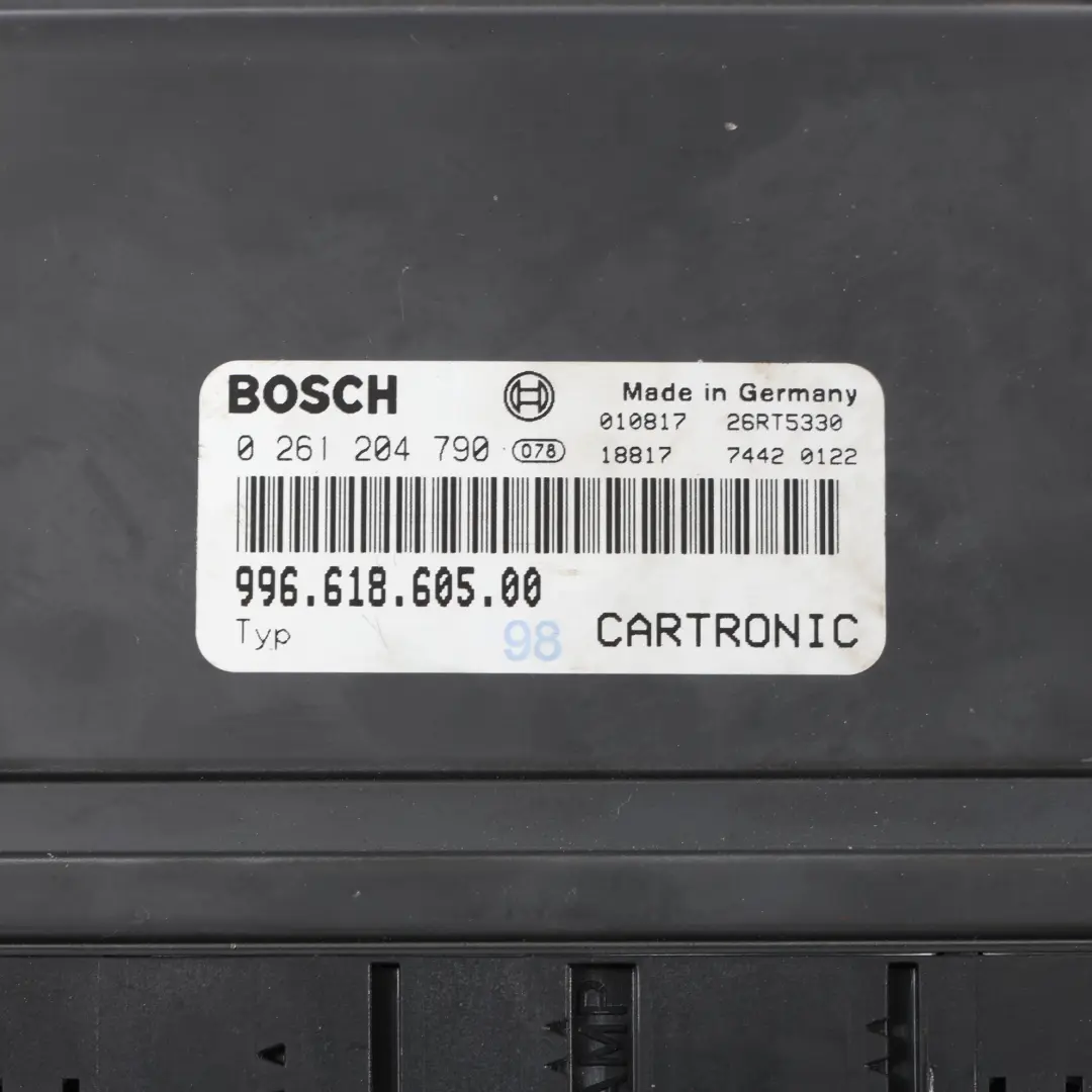 Porsche Boxster 986 2.7 9622 220PS Motor Steuerung ECU Kit Manuelles - SKU 99661860500-1 - Teilenummer 99661860500