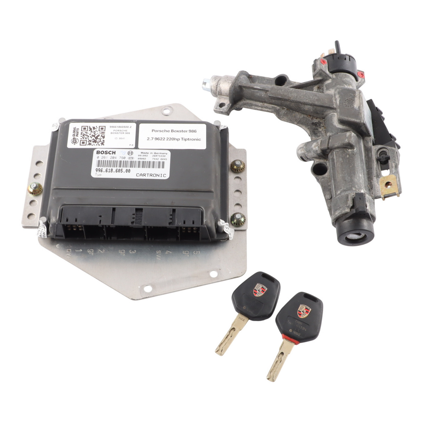 Porsche Boxster 986 2.7 9622 220HP Engine Control ECU Kit 99661860500 ...