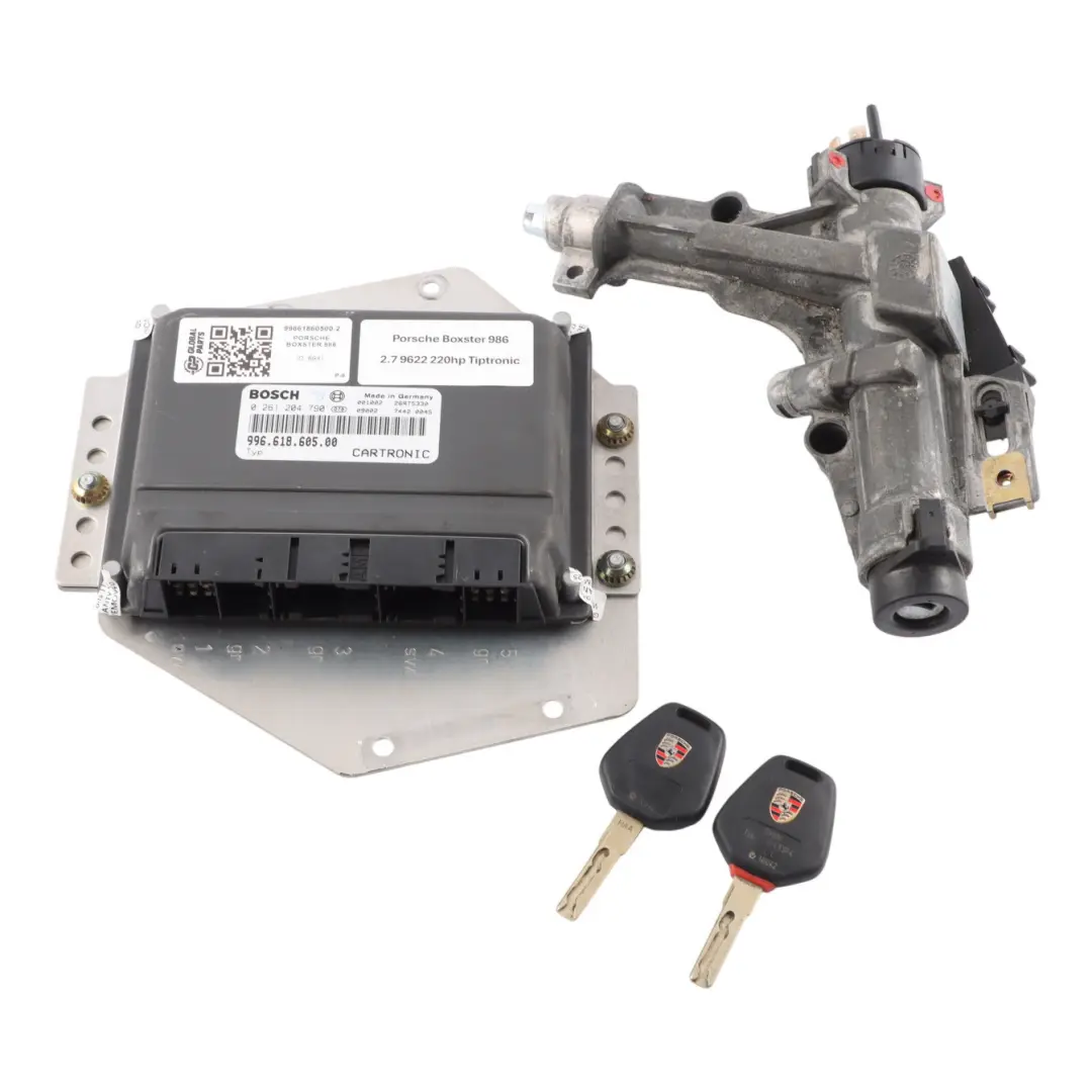 9622 220HP Engine Control ECU Kit Automatic to Porsche Boxster 986 2.7 with Part number 99661860500 Porsche Boxster 986 2.7 9622 220HP Engine Control ECU Kit Automatic - SKU 99661860500-2 - Part number 99661860500