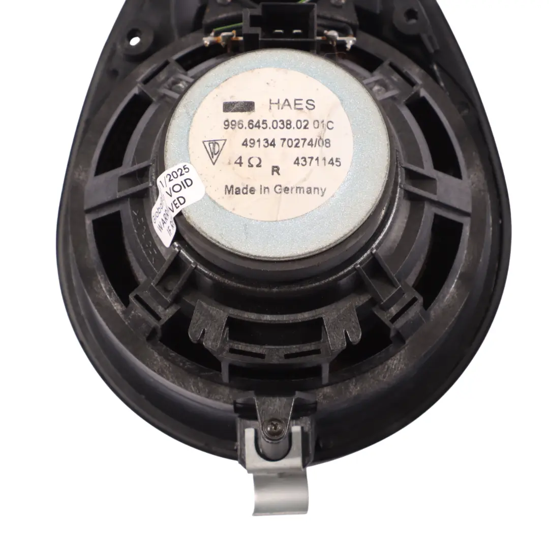 Porsche Boxster 986 Coperchio Altoparlante Cruscoto Anteriore Destro 99664503802 - SKU 99664503802-1 - Numero di parte 9966450380201-1