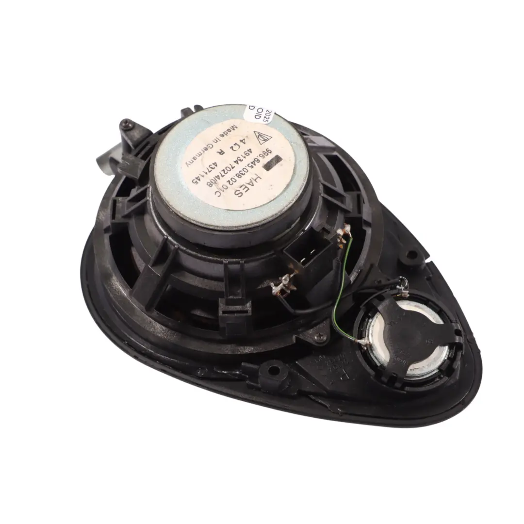 Porsche Boxster 986 Coperchio Altoparlante Cruscoto Anteriore Destro 99664503802 - SKU 99664503802-1 - Numero di parte 9966450380201-1