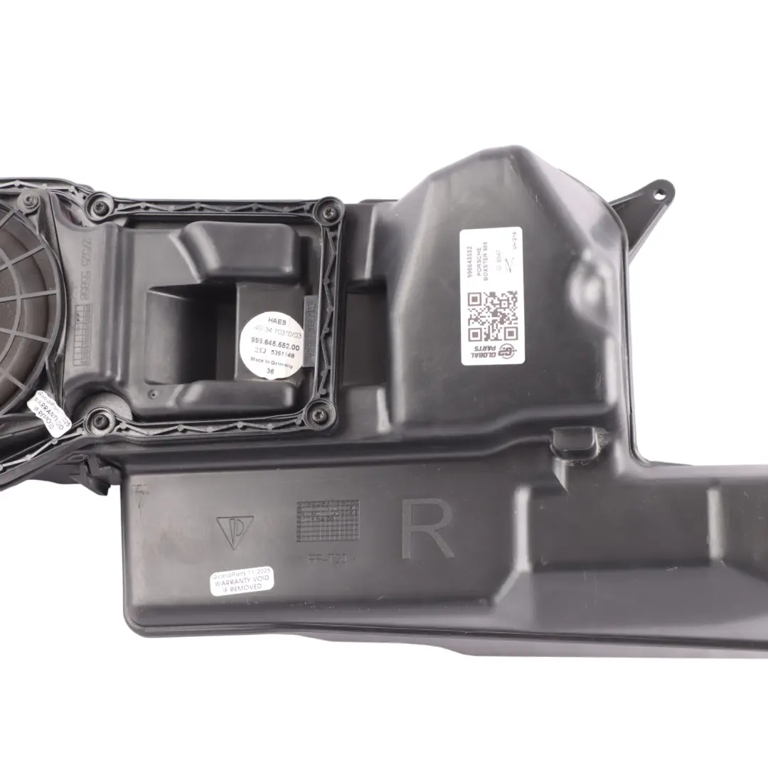 Front Door Card Loudspeaker Speaker Right O/S to Porsche Boxster 986 with Part number 996645552 Porsche Boxster 986 Front Door Card Loudspeaker Speaker Right O/S - SKU 996645552 - Part number 996645552