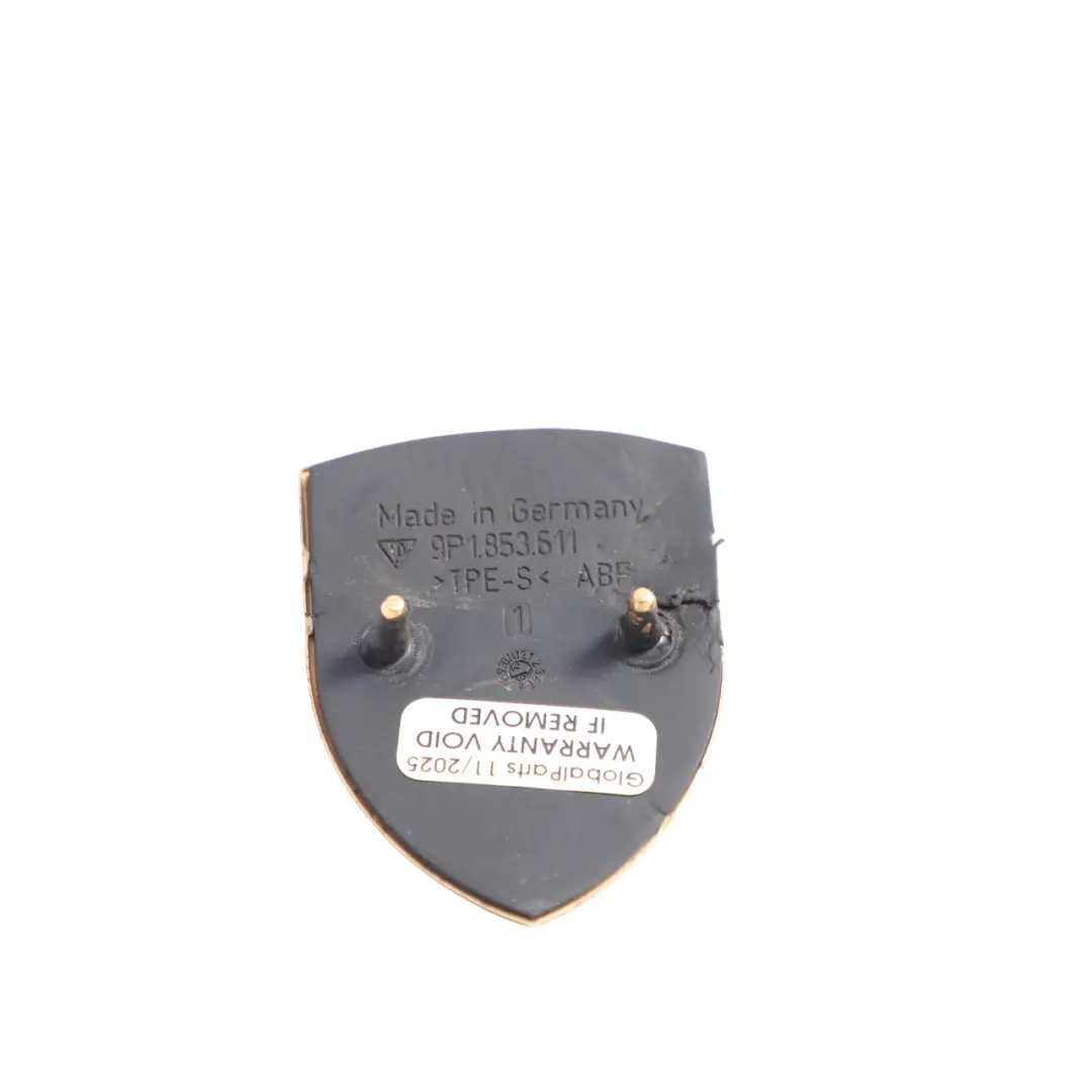 Front Bonnet Logo Emblem Badge Mark to Porsche Macan 95B with Part number 9P1853601 Porsche Macan 95B Front Bonnet Logo Emblem Badge Mark - SKU 9P1853601 - Part number 9P1853601