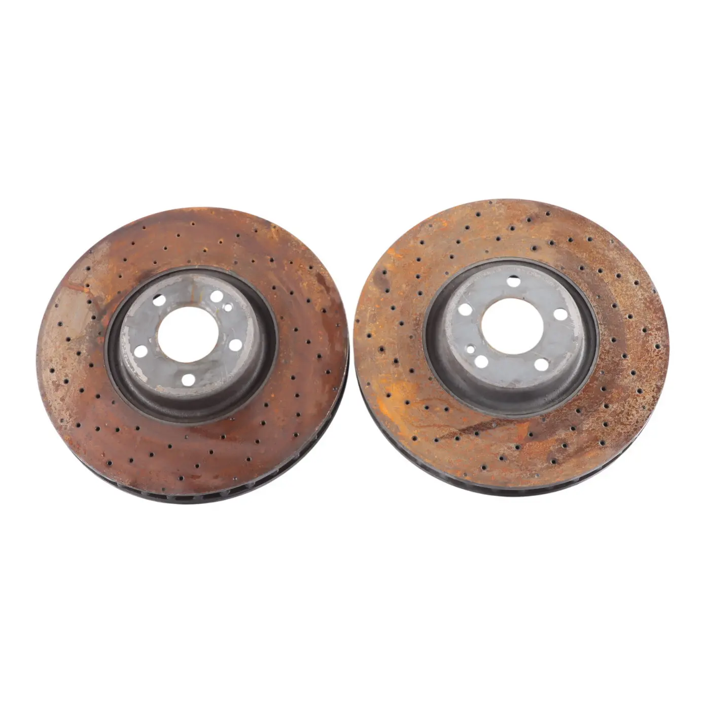 Mercedes W205 C43 AMG Front Brake Disc Right Left N/O/S Rotor A0004212312