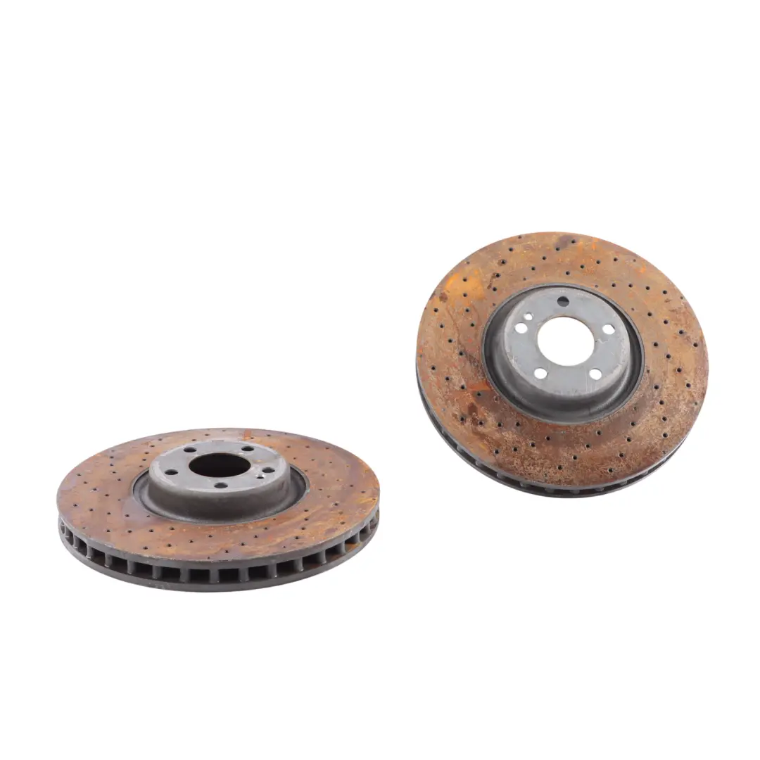 C43 AMG Front Brake Disc Right Left N/O/S Rotor to Mercedes W205 with Part number A0004212312 Mercedes W205 C43 AMG Front Brake Disc Right Left N/O/S Rotor - SKU A0004212312 - Part number A0004212312