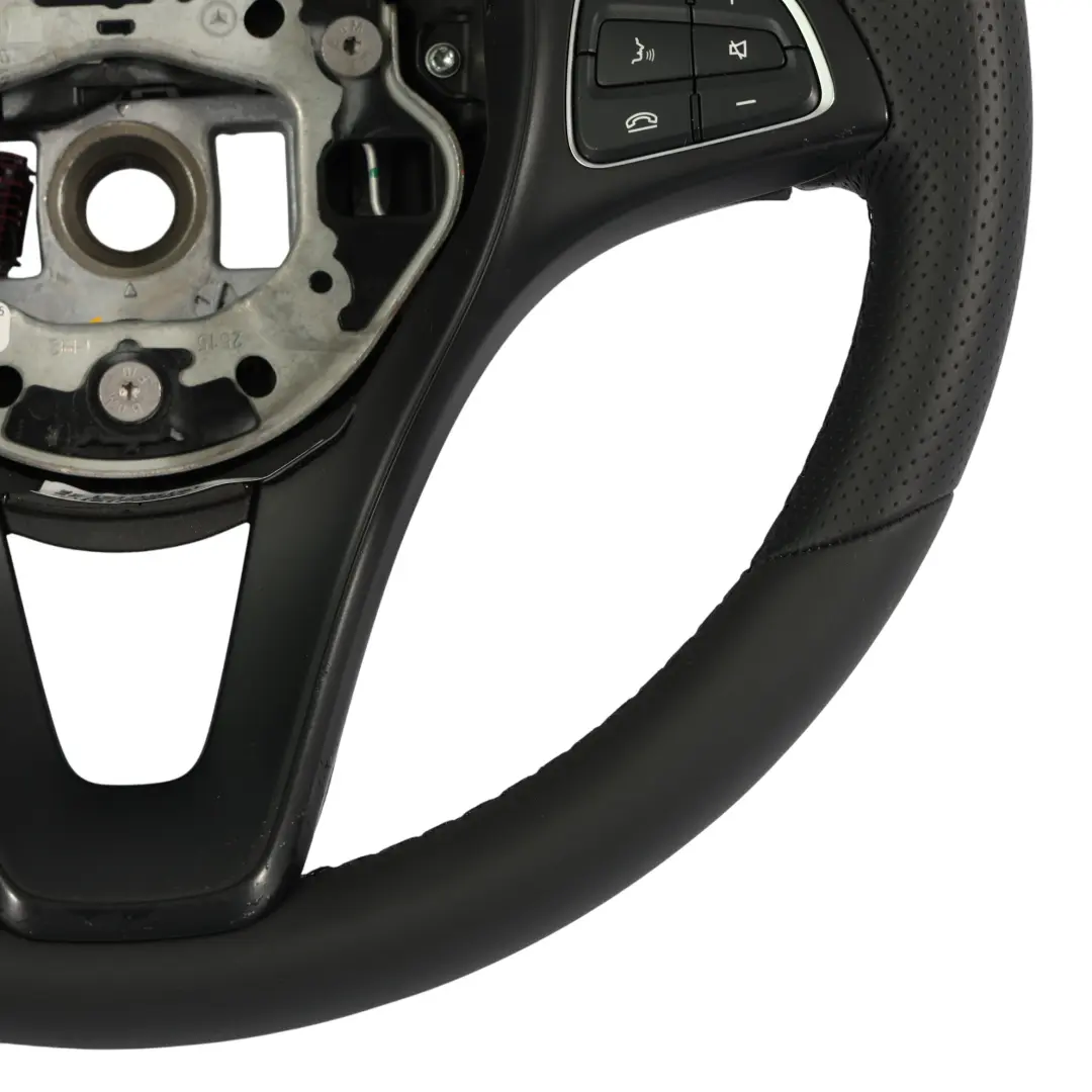 Mercedes W205 Lenkrad NEU Schwarz Leder Multifunktion - SKU A0004604903-1 - Teilenummer A0004604903