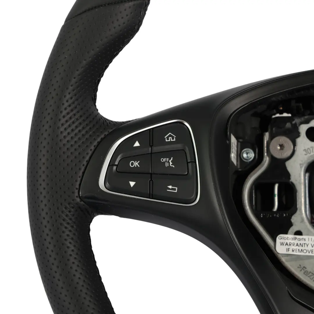 Kierownica NOWA Czarna Skóra Multifunkcja do Mercedes W205 o numerze A0004604903 Mercedes W205 Kierownica NOWA Czarna Skóra Multifunkcja - SKU A0004604903-1 - Numer Części A0004604903