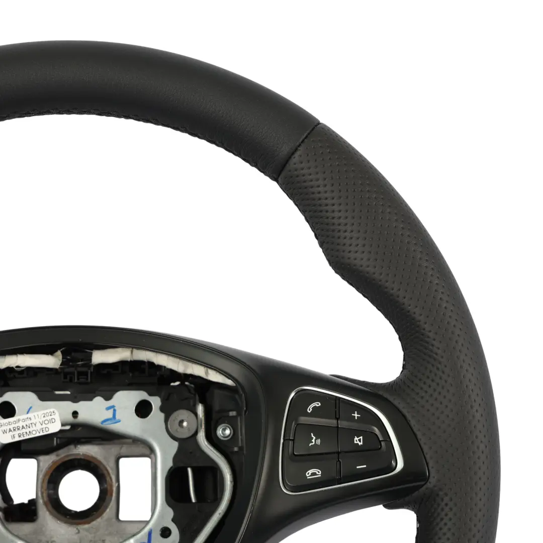 NUOVO Volante in pelle nera multifunzione per Mercedes Vito W447 con numero di parte A0004608103 Mercedes Vito W447 NUOVO Volante in pelle nera multifunzione - SKU A0004608103-1 - Numero di parte A0004608103