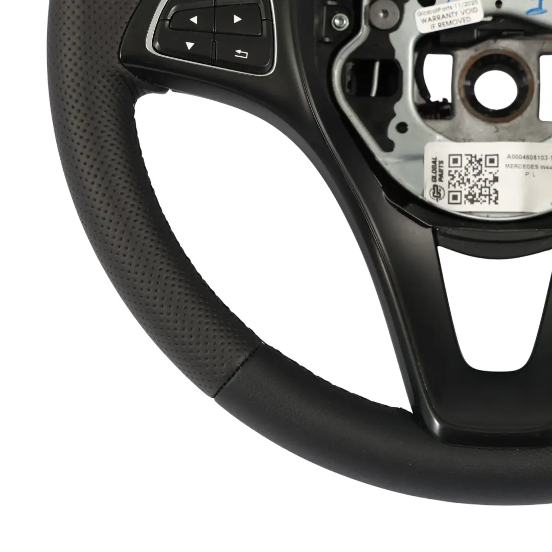 NUOVO Volante in pelle nera multifunzione per Mercedes Vito W447 con numero di parte A0004608103 Mercedes Vito W447 NUOVO Volante in pelle nera multifunzione - SKU A0004608103-1 - Numero di parte A0004608103