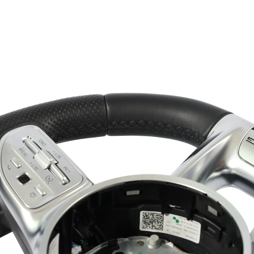 Mercedes W177 W213 AMG Kierownica Czarna Skóra Łopatki - SKU A0004608413 - Numer Części A0004608413