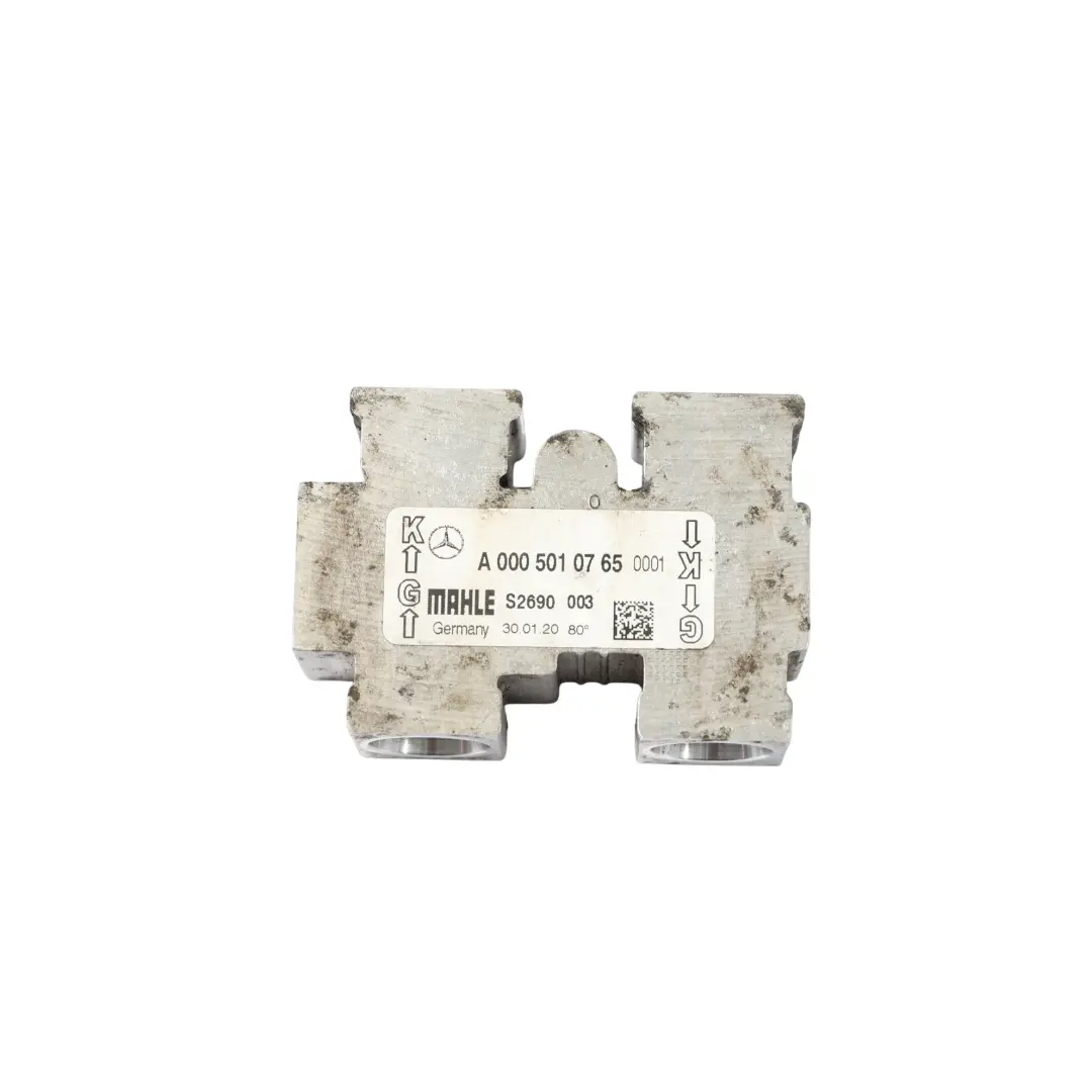 Mercedes W164 W204 Thermostat De Radiateur De Refroidisseur D'Huile - SKU A0005010765-2 - Numéro de pièce A0005010765