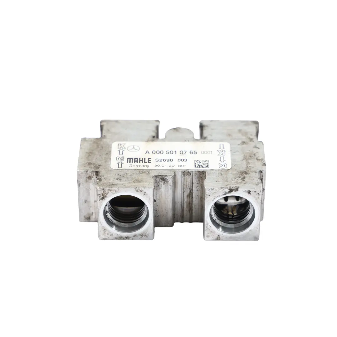 Mercedes W164 W204 Thermostat De Radiateur De Refroidisseur D'Huile - SKU A0005010765-2 - Numéro de pièce A0005010765