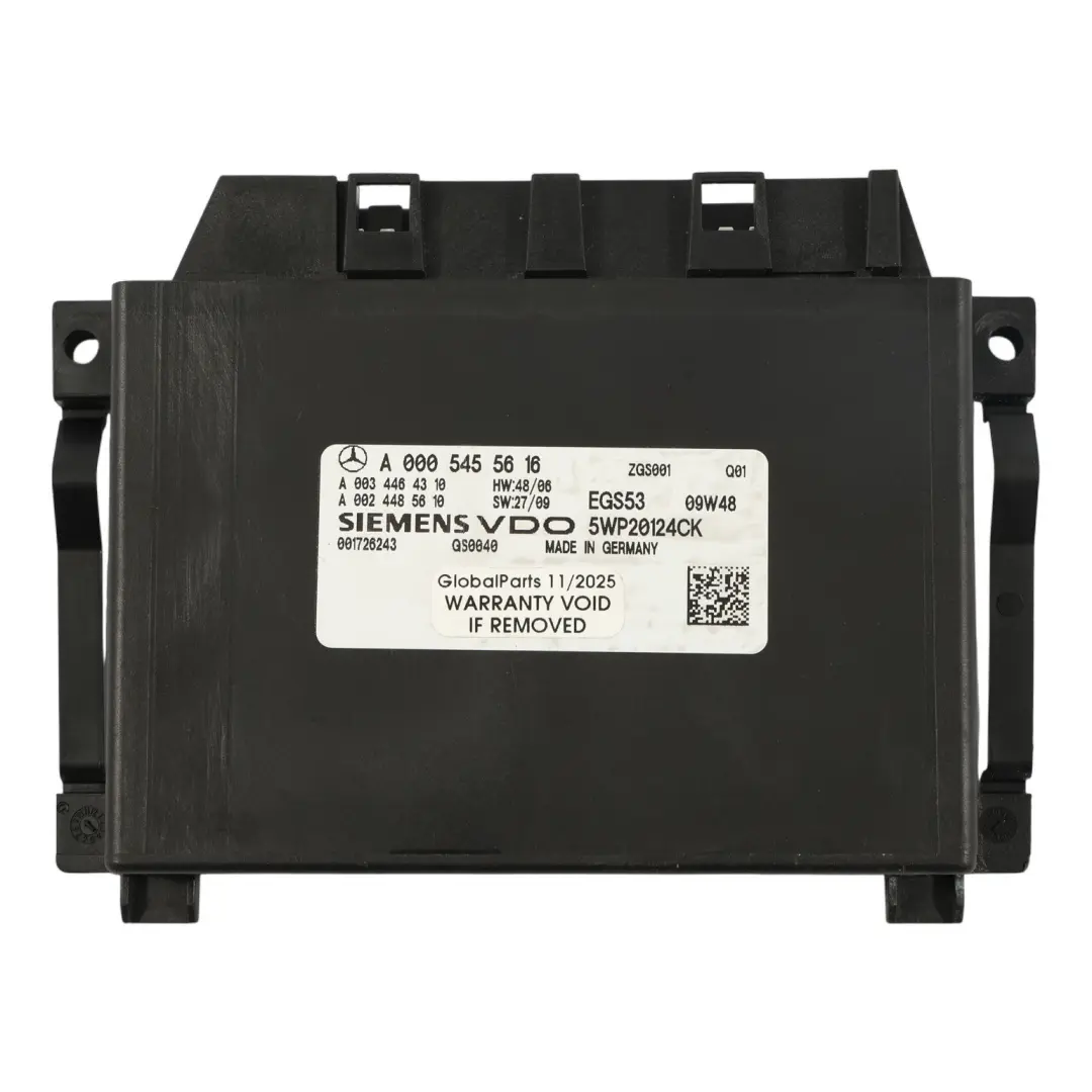 Gearbox Transmission Control Module to Mercedes C207 Automatic with Part number A0005455616 Mercedes C207 Automatic Gearbox Transmission Control Module - SKU A0005455616 - Part number A0005455616