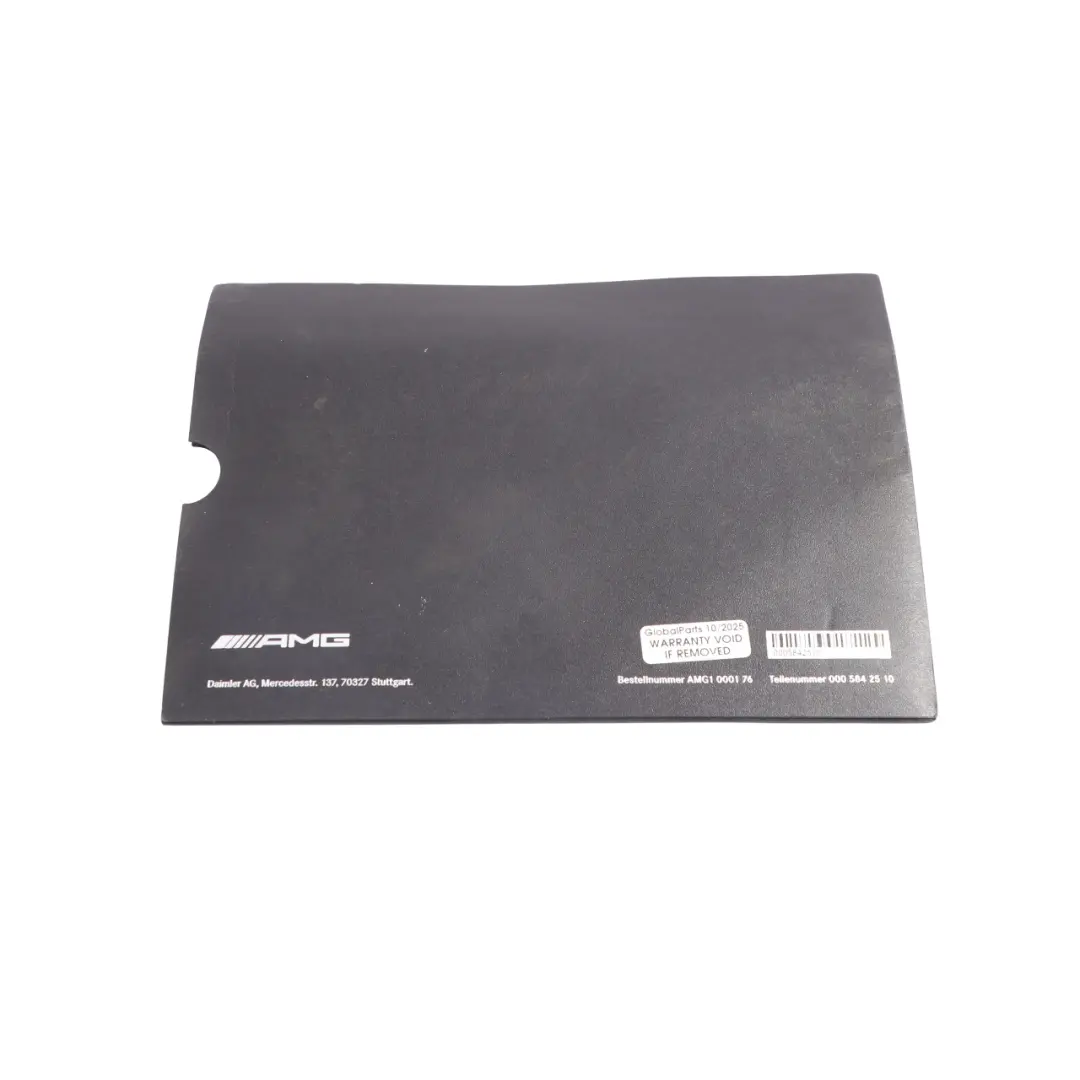 Private Lounge Welcome Packet Envelope Empty to Mercedes W177 AMG with Part number A0005842510 Mercedes W177 AMG Private Lounge Welcome Packet Envelope Empty - SKU A0005842510 - Part number A0005842510