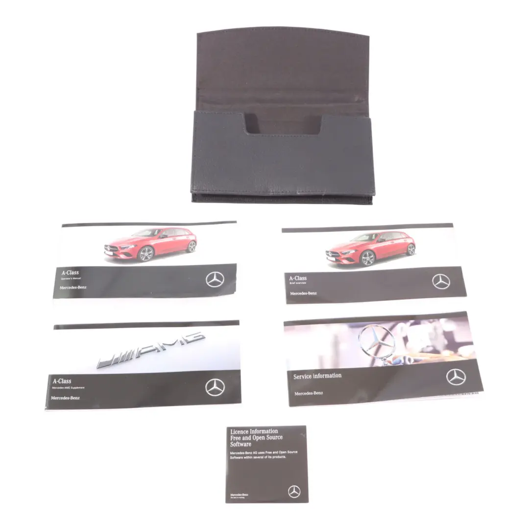 Case Owner Manual Documents Wallet Folder to Mercedes GLC X253 with Part number A0005852300 Mercedes GLC X253 Case Owner Manual Documents Wallet Folder - SKU A0005852300-1 - Part number A0005852300