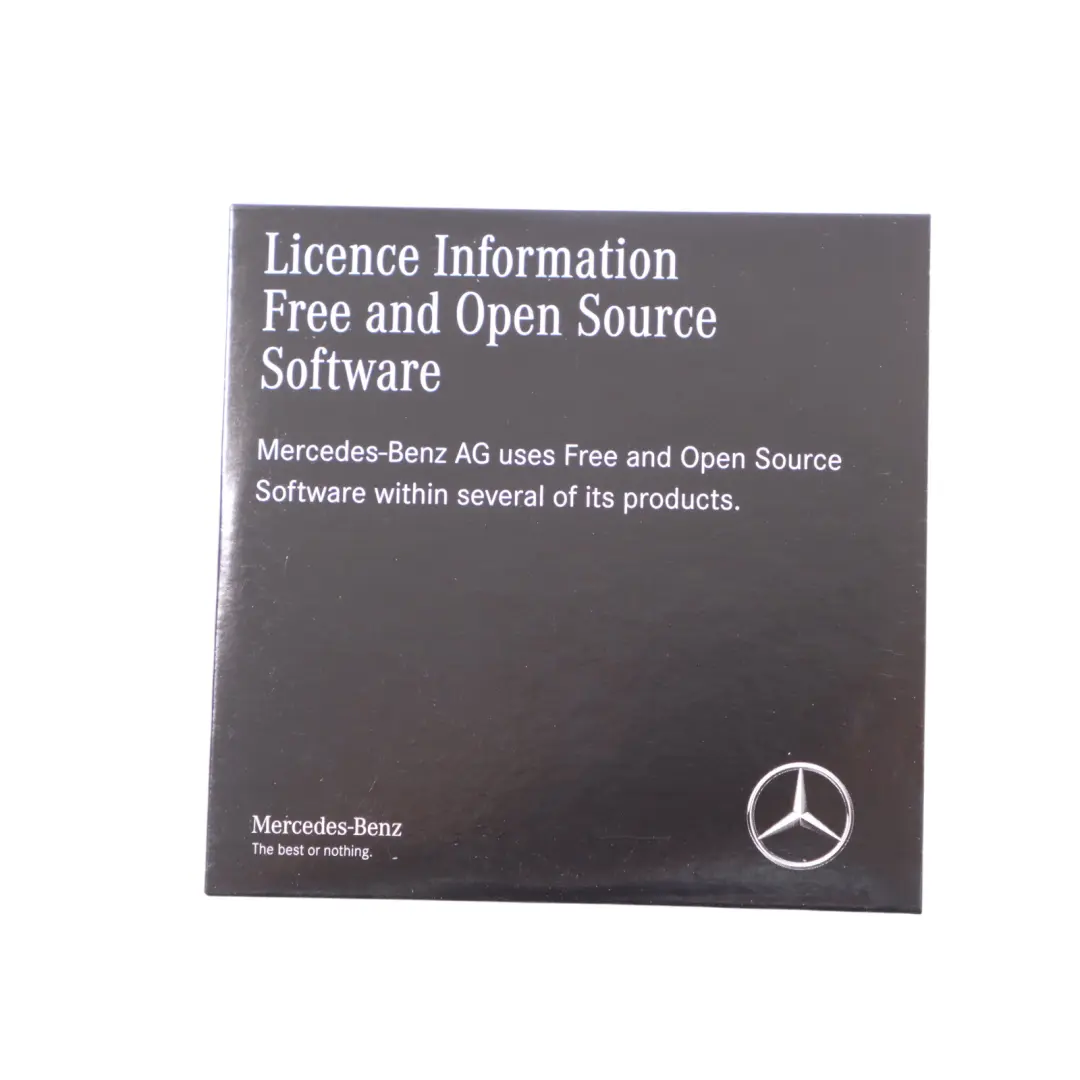 Mercedes GLC X253 Étui Portefeuille Manuel Propriétaire Et Documents A005852300 - SKU A0005852300-1 - Numéro de pièce A0005852300