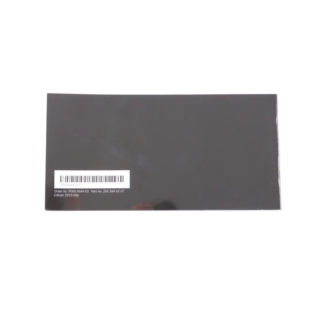 Mercedes GLC X253 Case Owner Manual Documents Wallet Folder - SKU A0005852300-1 - Part number A0005852300