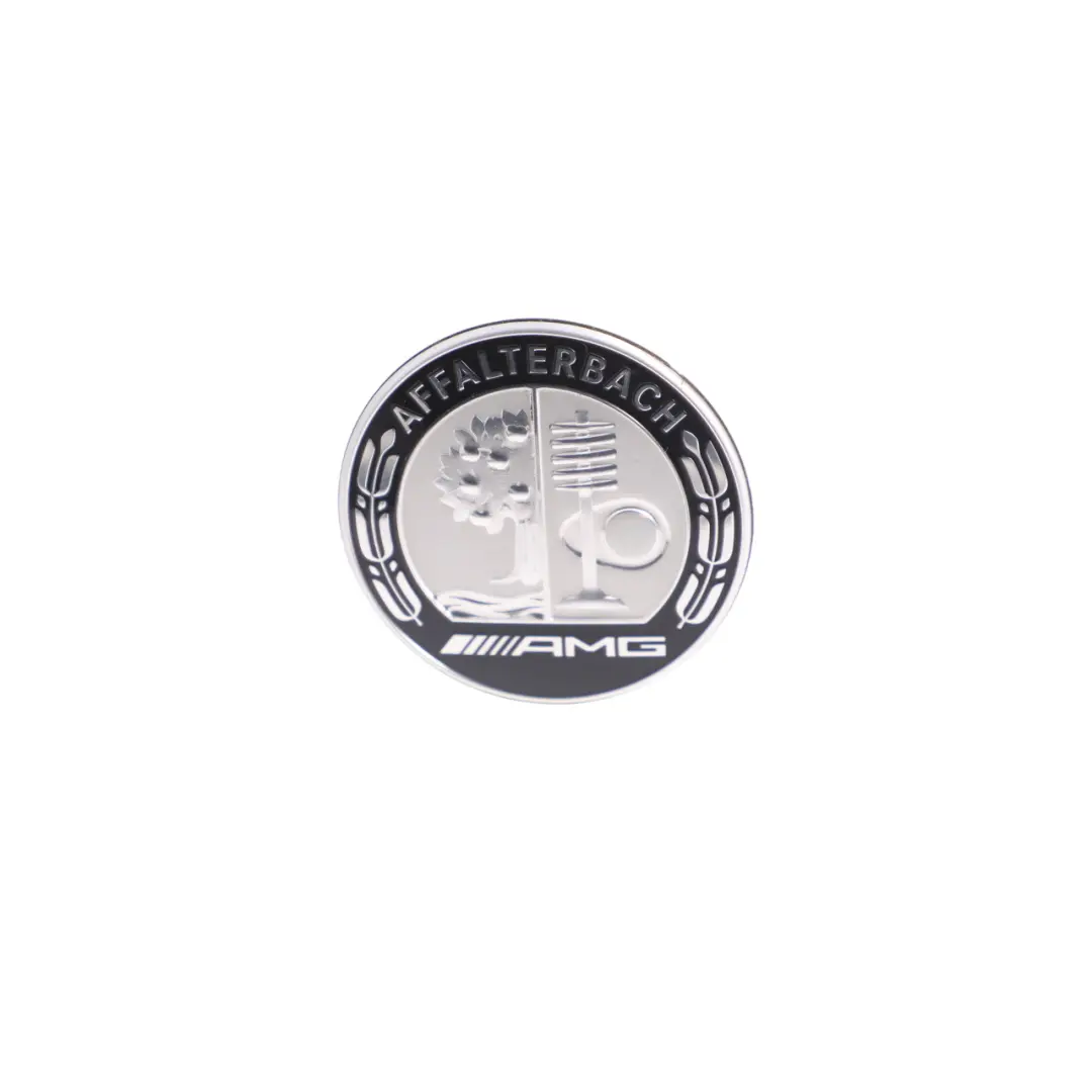 Affalterbach Badge Logo Emblem AMG Front Bumper to Mercedes W177 AMG with Part number A0008170408 Mercedes W177 AMG Affalterbach Badge Logo Emblem AMG Front Bumper - SKU A0008170408 - Part number A0008170408