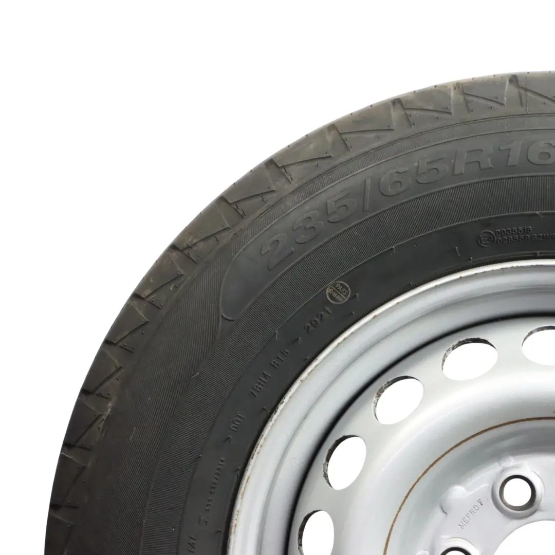 Mercedes Sprinter W906 Steel Wheel Rim Tyre 235/65 16" 6,5J ET:62 - SKU A0014014802-4 - Part number A0014014802