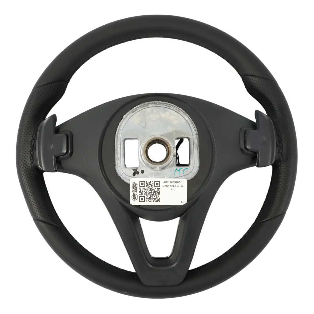 W156 W176 W242 W246 NEU Schwarz Leder Lederlenkrad Schaltwippen für Mercedes C117 mit Teilenummer A0014609103 Mercedes C117 W156 W176 W242 W246 NEU Schwarz Leder Lederlenkrad Schaltwippen - SKU A0014609103-1 - Teilenummer A0014609103