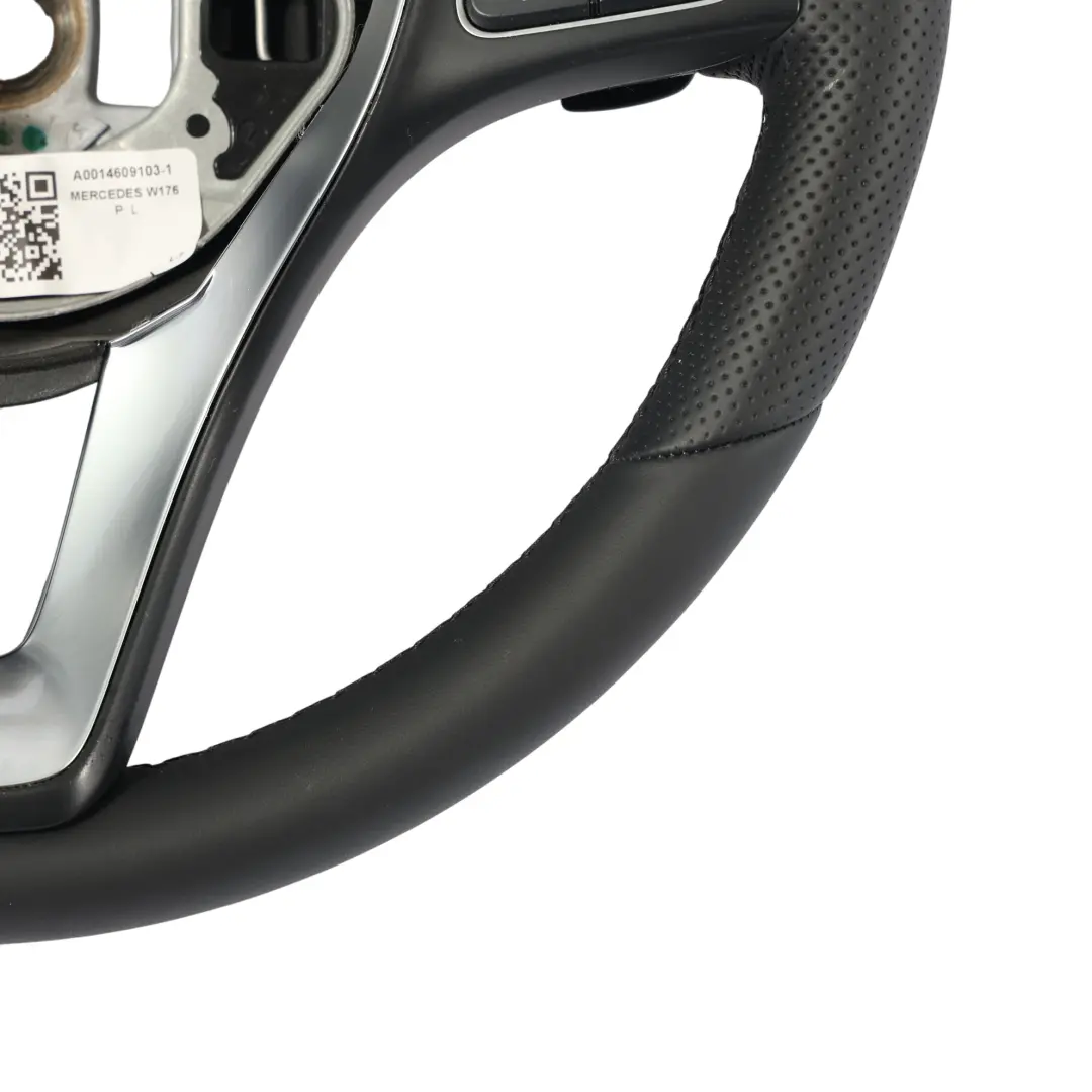 Mercedes C117 W156 W176 W242 W246 NOUVEAU Volant en Cuir Noir avec Palettes - SKU A0014609103-1 - Numéro de pièce A0014609103