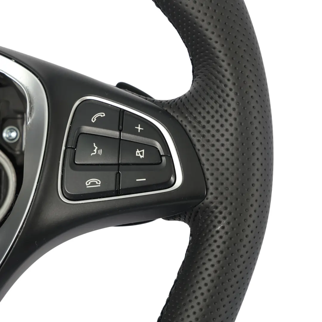 W156 W176 W242 W246 NUOVO Volante in Pelle Nera Palette Cambio per Mercedes C117 con numero di parte A0014609103 Mercedes C117 W156 W176 W242 W246 NUOVO Volante in Pelle Nera Palette Cambio - SKU A0014609103-1 - Numero di parte A0014609103