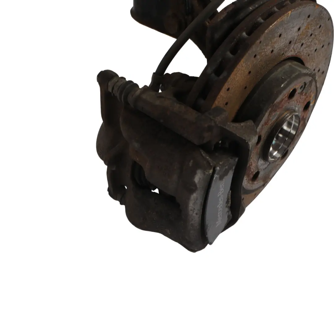 Mercedes W176 A 200 d Portamangueta Buje Rueda Freno Delantero Izquierdo - SKU A1173231500-2 - Número de pieza A1173231500