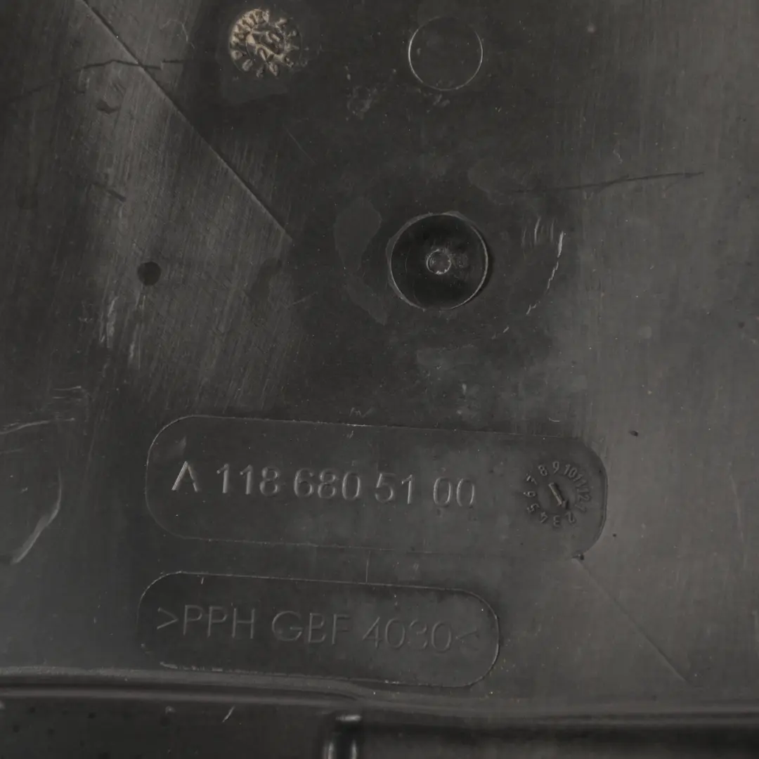 Mercedes C118 X118 Underbody Underfloor Panelling Trim Cover Rear - SKU A1186805100 - Part number A1186805100