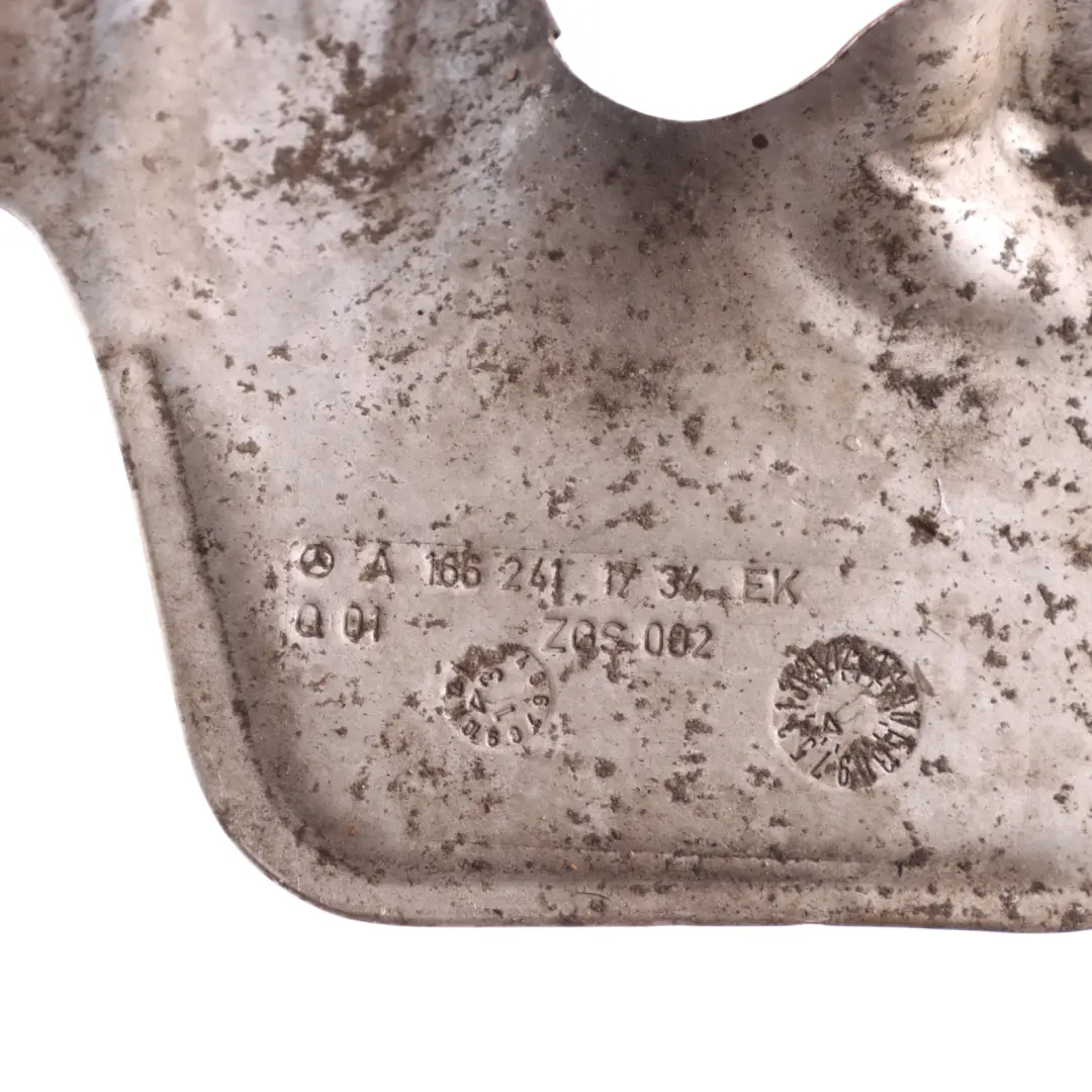 Turbocharger Heat Shield Left N/S Turbo Plate AMG to Mercedes W166 with Part number A1662411734 Mercedes W166 Turbocharger Heat Shield Left N/S Turbo Plate AMG - SKU A1662411734 - Part number A1662411734