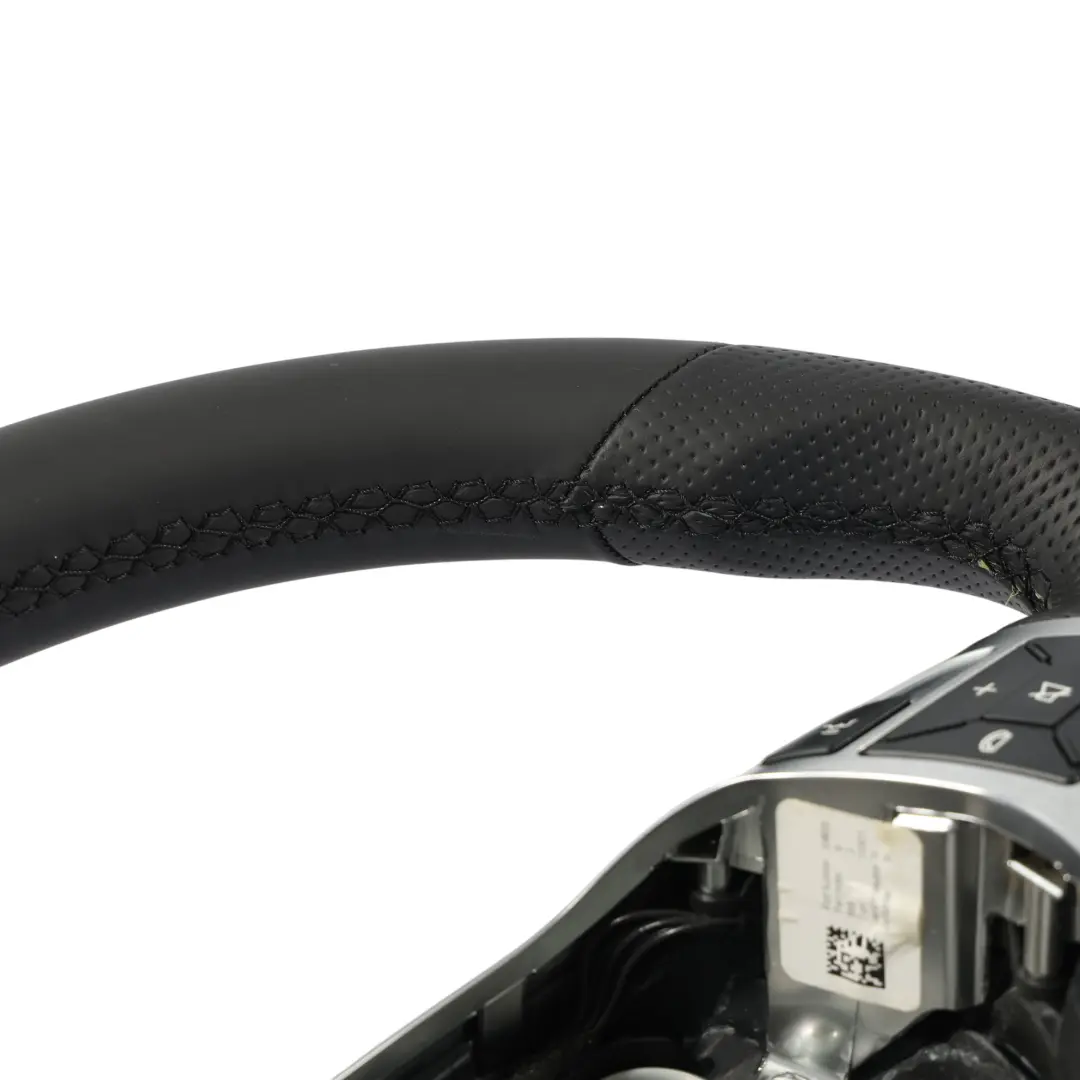 Mercedes W166 W463 AMG Volante NUOVO In Pelle Nera Cambio al Volante - SKU A1664600718-1 - Numero di parte A1664600718