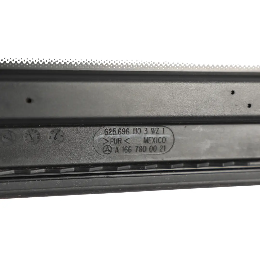 Mercedes W166 Panoramic Sunroof Sliding Roof Window Glass Panel Tinted AS3 - SKU A1667800021 - Part number A1667800021