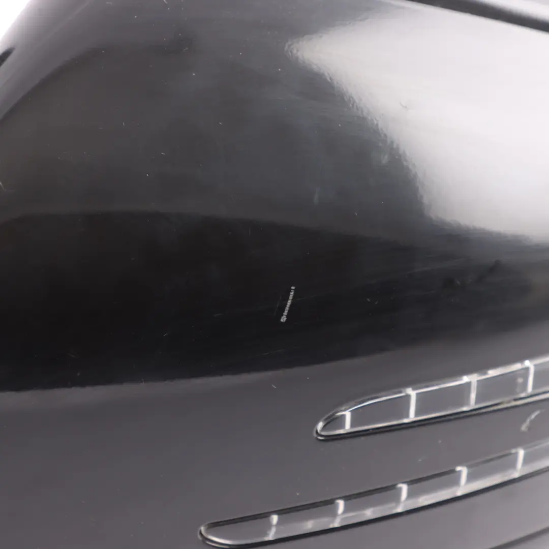 Mercedes ML W166 Wing Outer Mirror Left N/S Black - SKU RHD-A1668108500-BLK - Part number A1668108500