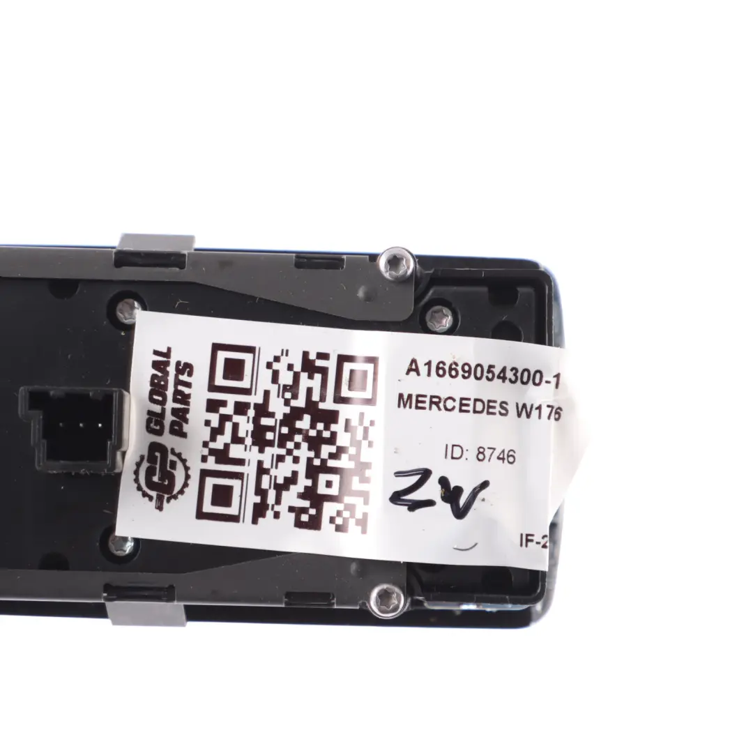 Przełącznik Szyb do Mercedes W176 o numerze A1669054300 Mercedes W176 Przełącznik Szyb - SKU A1669054300-1 - Numer Części A1669054300
