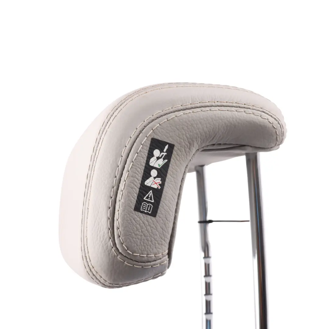 Headrest Head Rest Center Leather Grey to Mercedes W166 Rear Seat with Part number A1669704178 Mercedes W166 Rear Seat Headrest Head Rest Center Leather Grey - SKU A1669704178 - Part number A1669704178