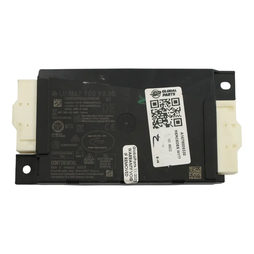 W167 W177 W243 W247 Ignition Control Module Unit ECU to Mercedes C118 with Part number A1679009330 Mercedes C118 W167 W177 W243 W247 Ignition Control Module Unit ECU - SKU A1679009330 - Part number A1679009330
