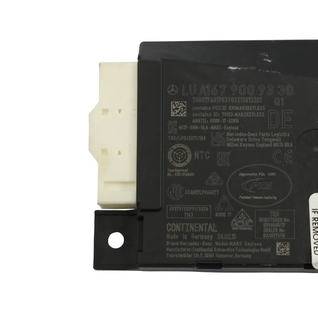 Mercedes C118 W167 W177 W243 W247 Zündungssteuerungsmodul ECU - SKU A1679009330 - Teilenummer A1679009330