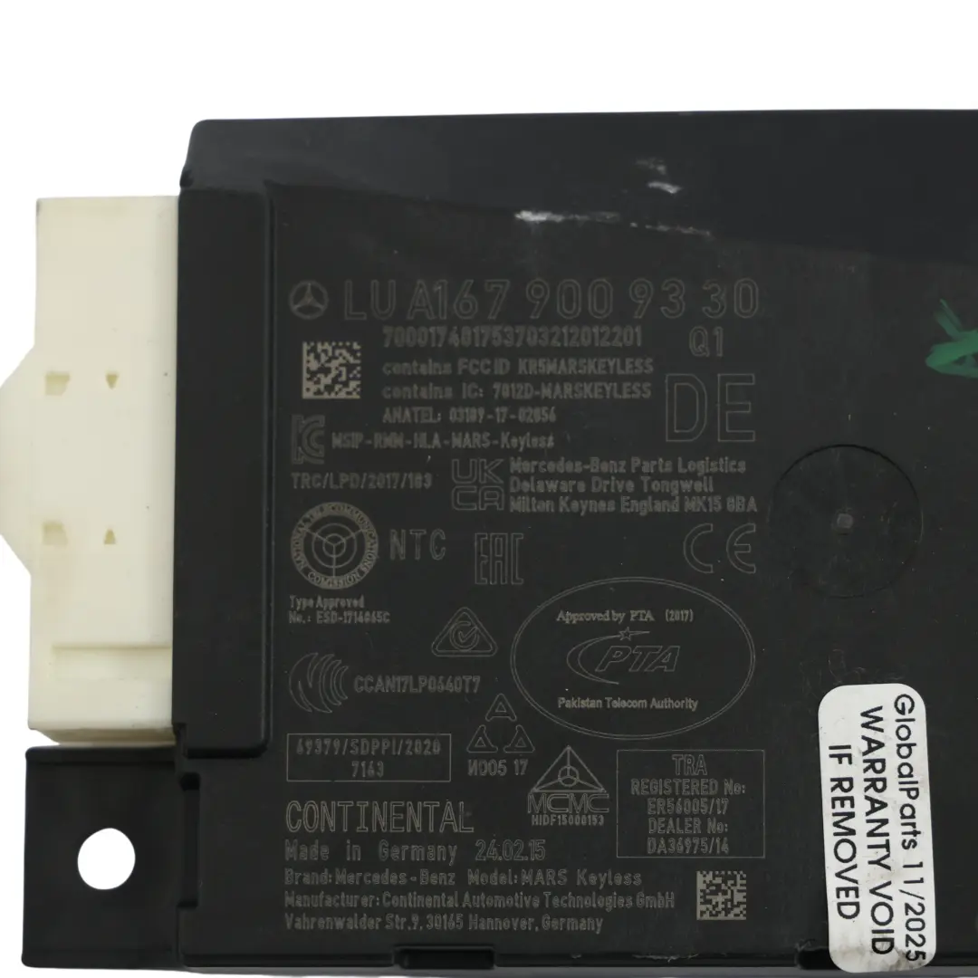 W167 W177 W243 W247 Unidad De Módulo De Control ECU para Mercedes C118 con número de pieza A1679009330 Mercedes C118 W167 W177 W243 W247 Unidad De Módulo De Control ECU - SKU A1679009330 - Número de pieza A1679009330