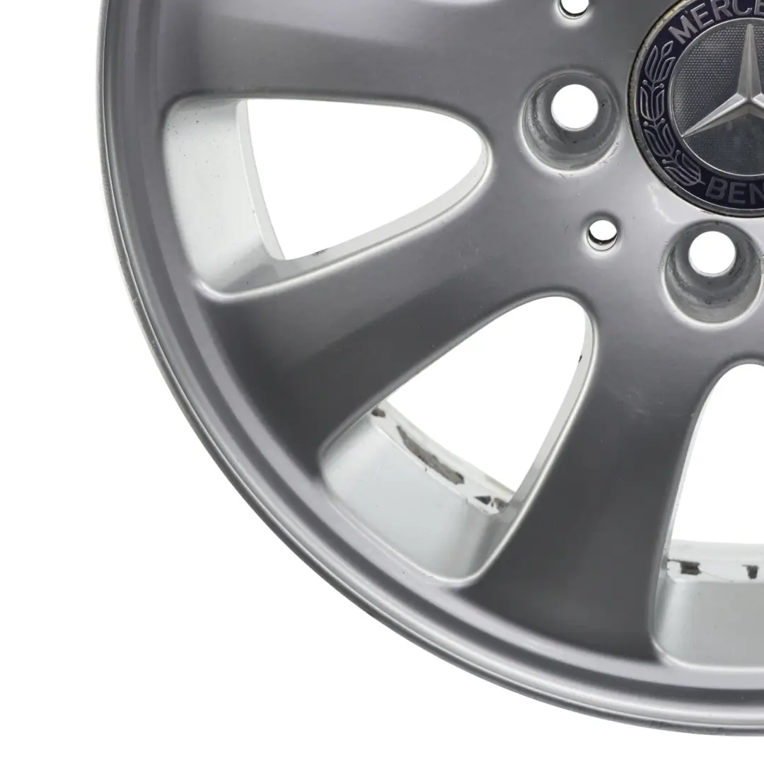 Mercedes W169 Silberne Leichtmetall felge 15" ET:44 6J - SKU A1694010002-1 - Teilenummer A1694010002