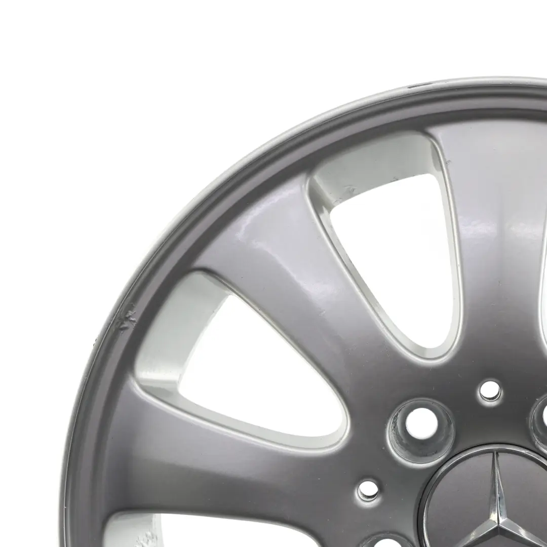 Mercedes W169 Silver Alloy Wheel Rim 15" ET:44 6J - SKU A1694010002-3 - Part number A1694010002