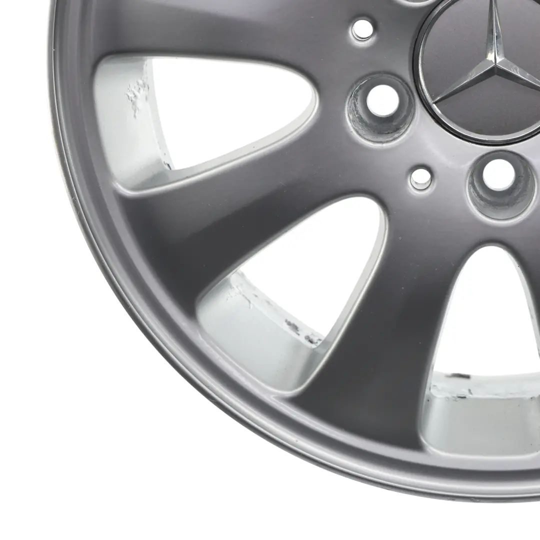Mercedes W169 Silver Alloy Wheel Rim 15" ET:44 6J - SKU A1694010002-3 - Part number A1694010002