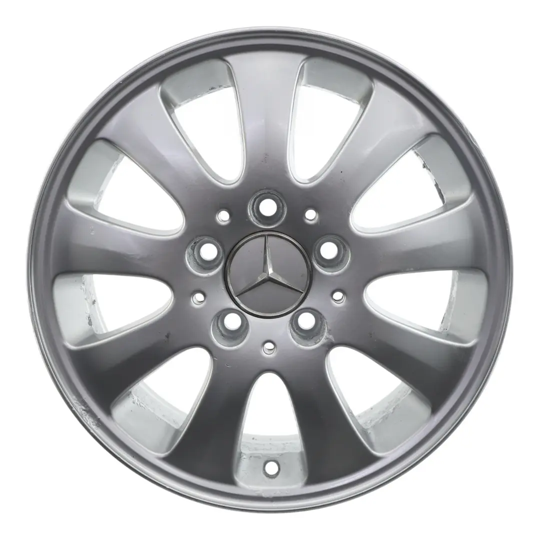 Mercedes W169 Wheel Rim Alloy Silver 15" 6J ET:44 - SKU A1694010002-4 - Part number A1694010002