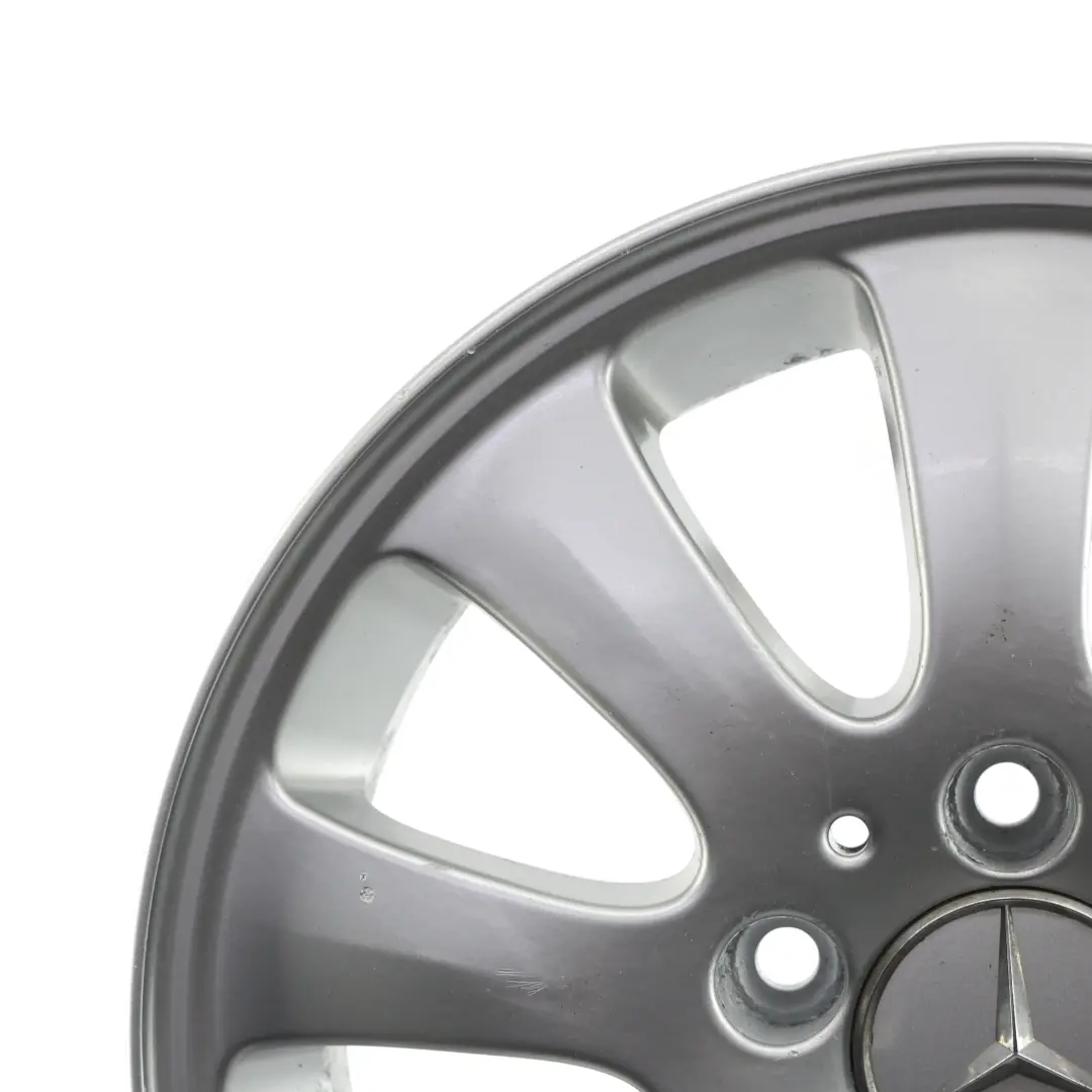 Mercedes W169 Wheel Rim Alloy Silver 15" 6J ET:44 - SKU A1694010002-4 - Part number A1694010002