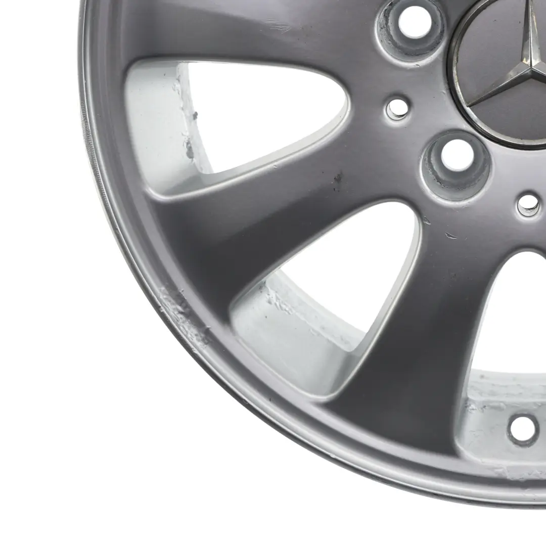 Mercedes W169 Wheel Rim Alloy Silver 15" 6J ET:44 - SKU A1694010002-4 - Part number A1694010002