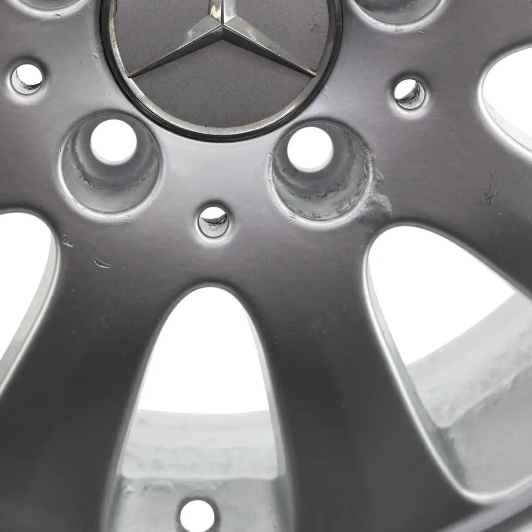 Mercedes W169 Wheel Rim Alloy Silver 15" 6J ET:44 - SKU A1694010002-4 - Part number A1694010002